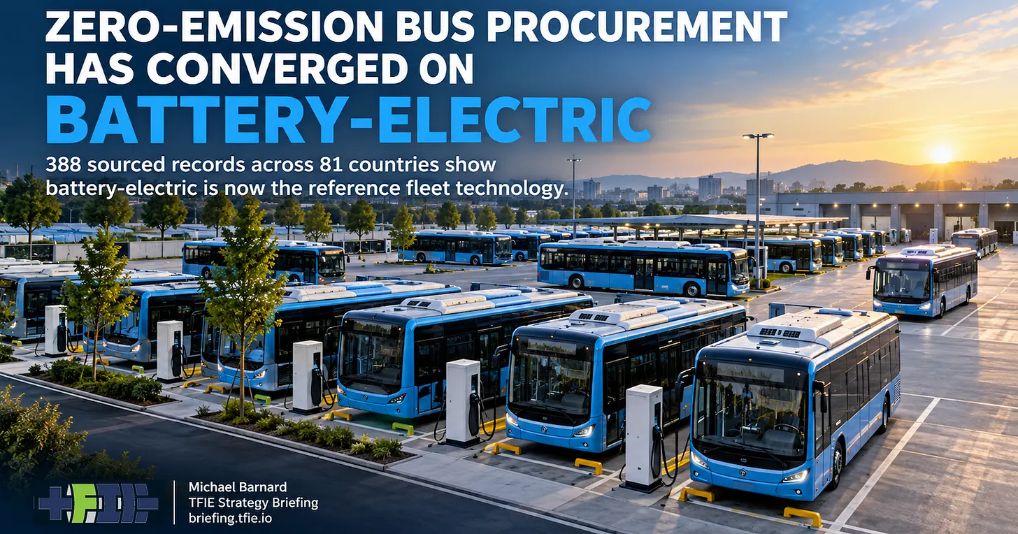 Bus Purchasers Have Overwhelmingly Chosen Battery-Electric