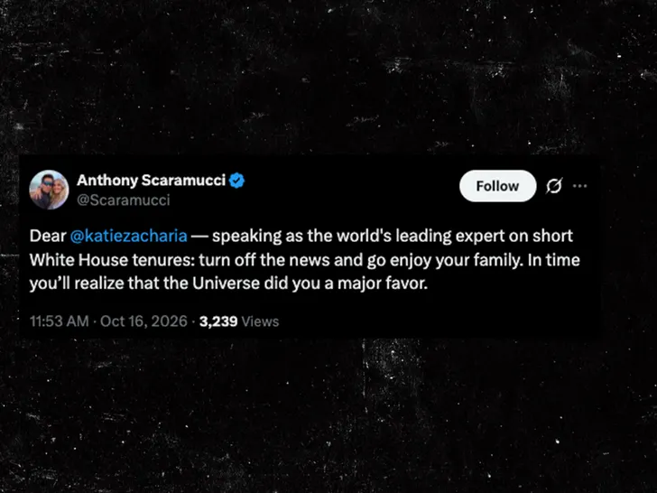 Anthony Scaramucci  tweet