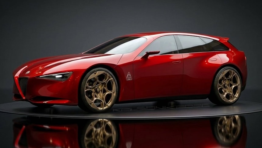 Alfa Romeo Giulia Sportwagon - Rendering