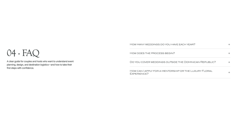all questions FAQ section