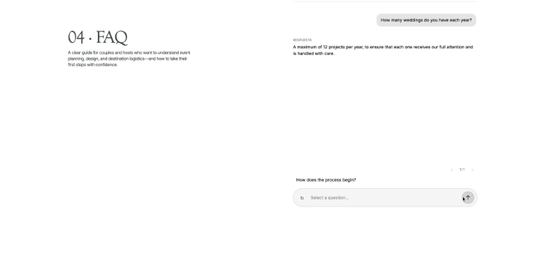 answered state FAQ section