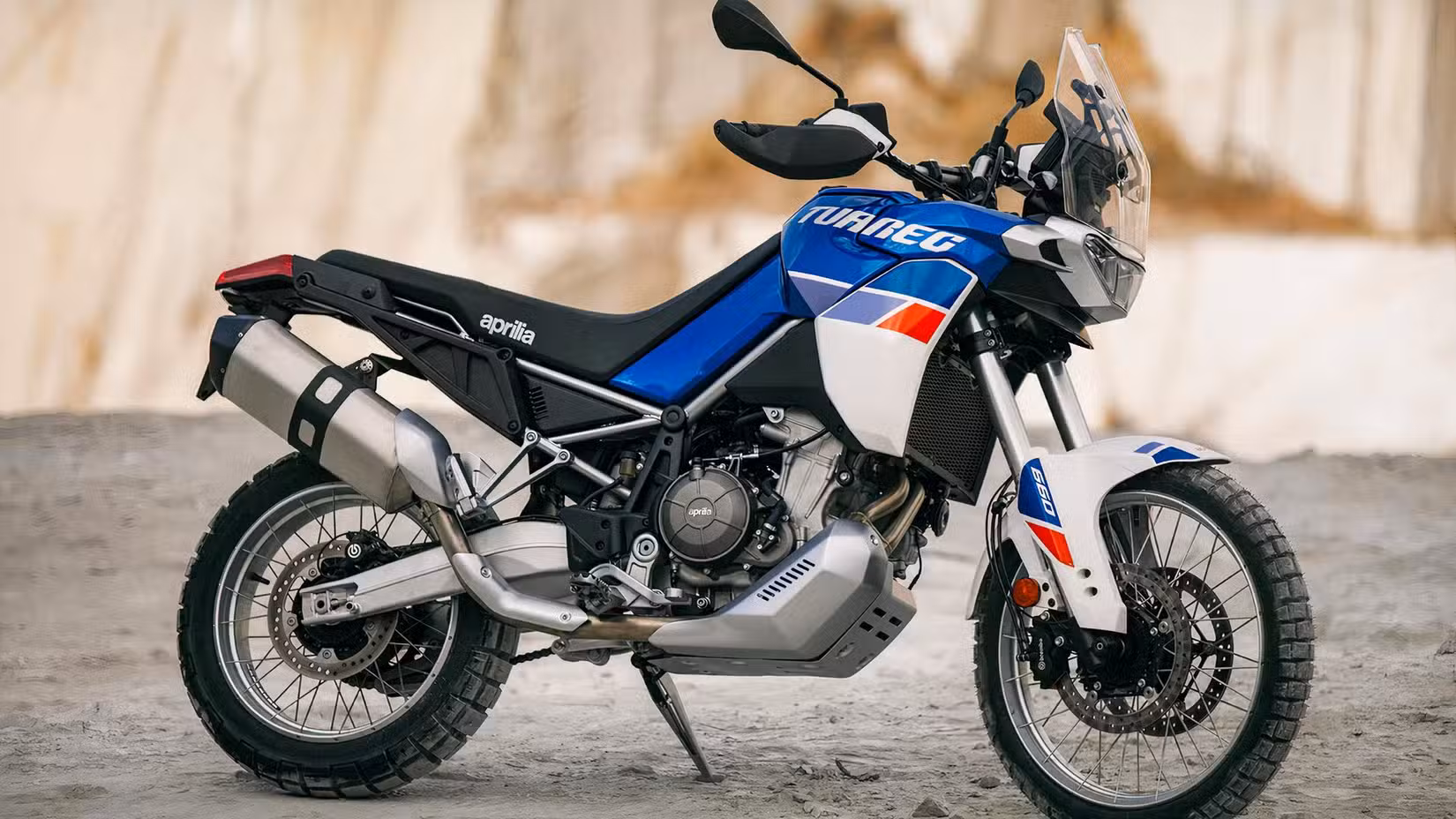 Aprilia Tuareg 660 Parked Off Road