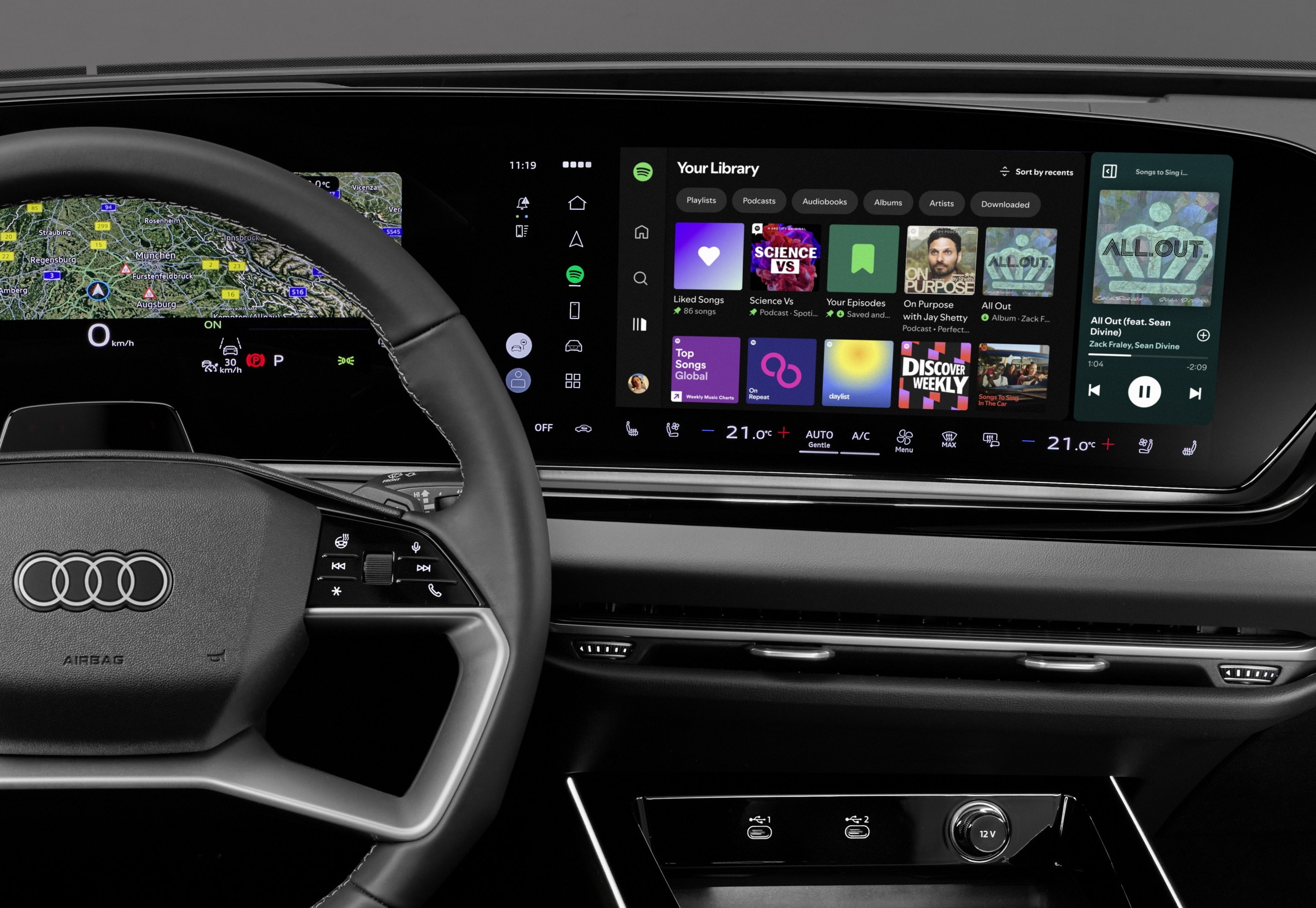 Audi Cars Are the First in the World to No Longer Need a Smartphone to Run Spotify