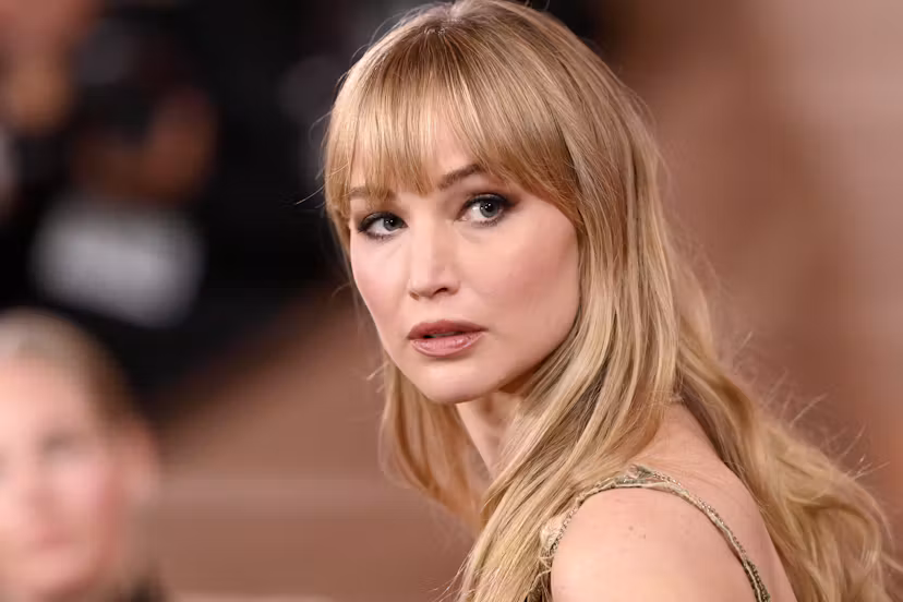 Jennifer Lawrence attends the 83rd Annual Golden Globe Awards
