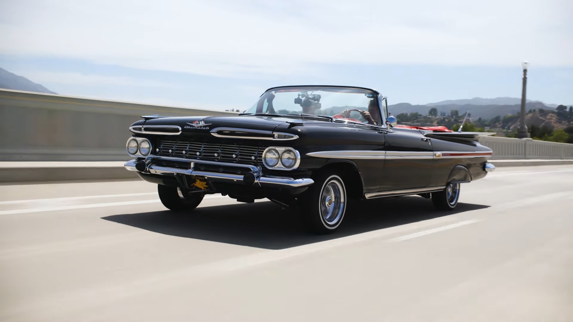 Blink-182 and You Missed It: Travis Barker Has Jay Leno Screaming in His 500-HP 1959 Impala Ragtop