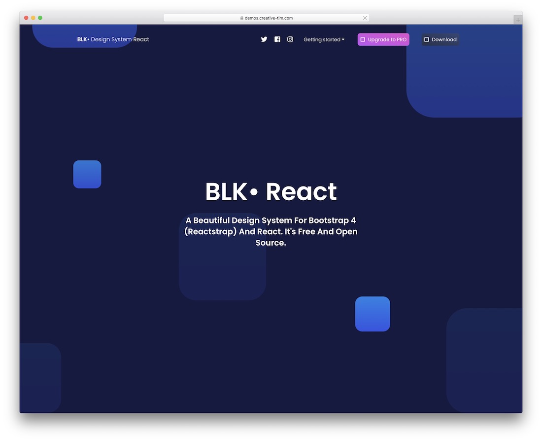 blk design system react free