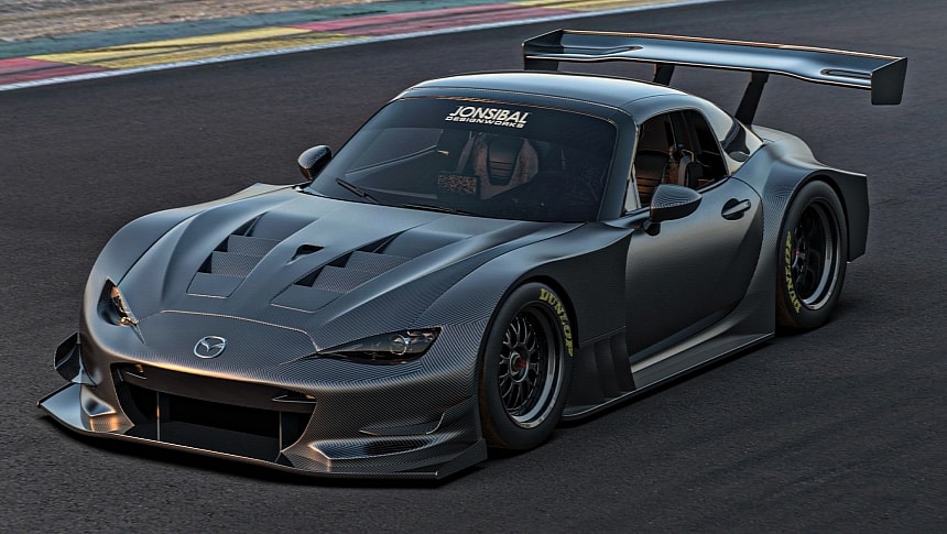 Mazda MX-5 Miata RF rendering by jonsibal