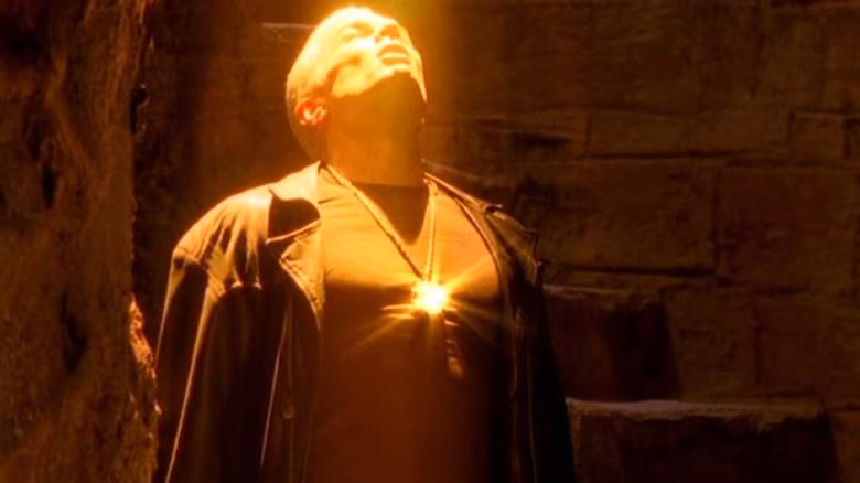 Spike in the Buffy the Vampire Slayer finale