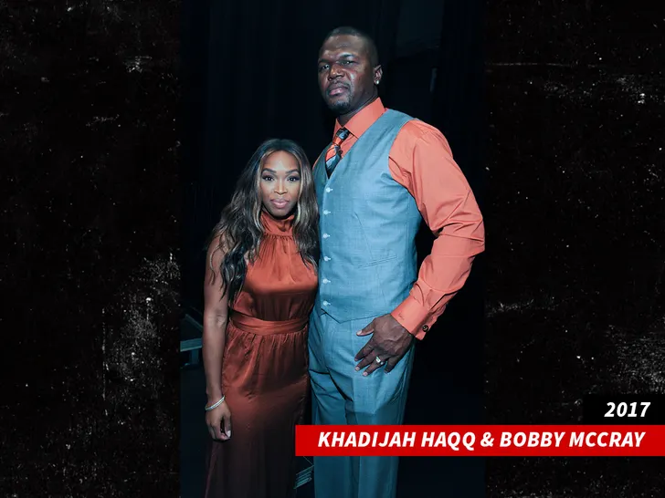 Khadijah Haqq McCray and Bobby McCray getty 1