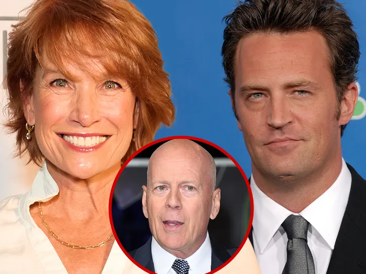 matthew perry and his ex Rene Ashton bruce willis getty comp