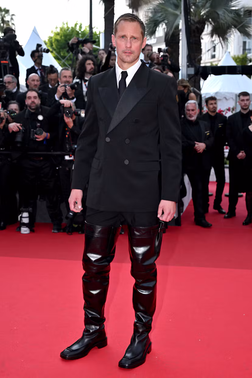 CANNES, FRANCE - MAY 17: Alexander Skarsgård attends the 