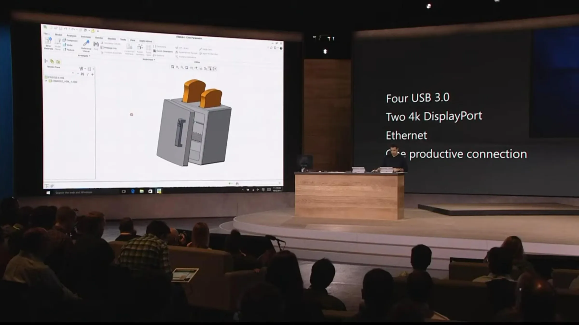 Microsoft’s toaster-refrigerator joke.