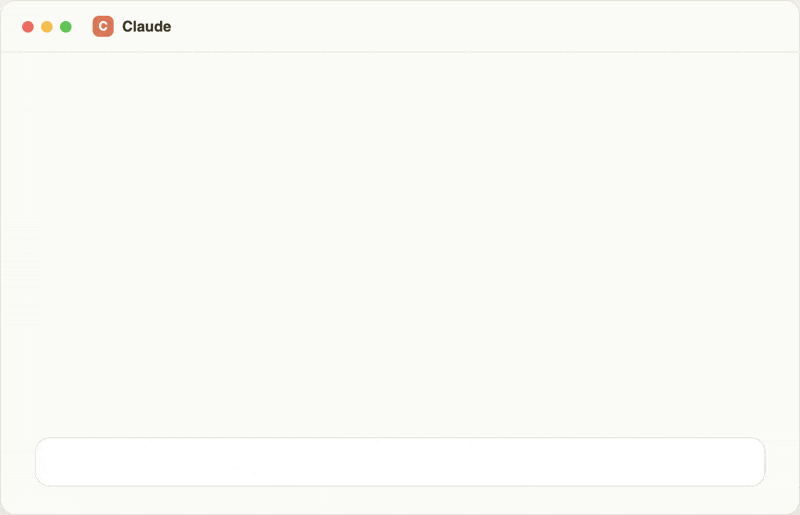 Animated GIF showing how to use Claude with Formidable Forms MCP to build a contact form with AI