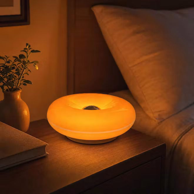 GMOX Orange Donut Lamp