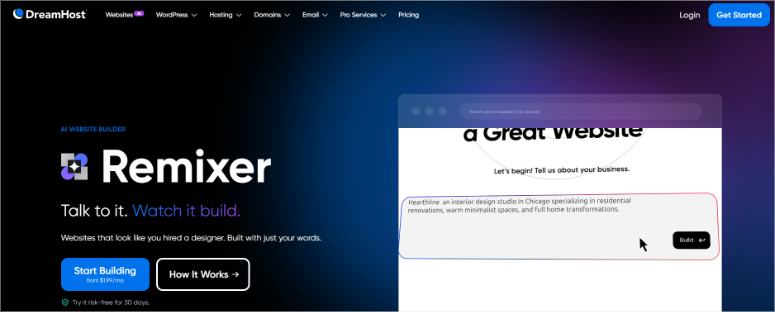 dreamhost remixer