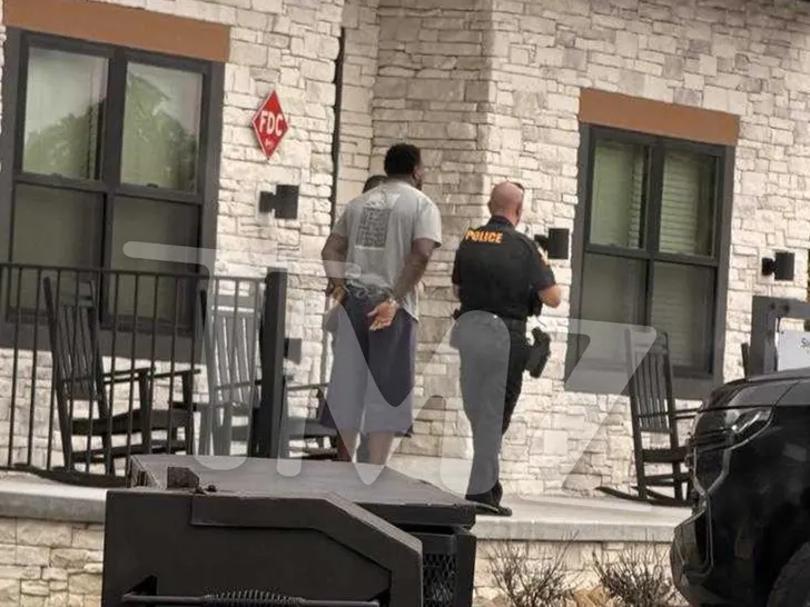 Arrest of Cordarelle Patterson tmz wm 3