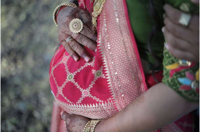 Credit: Darshan Dave from Pexels ethnic pregnant women
