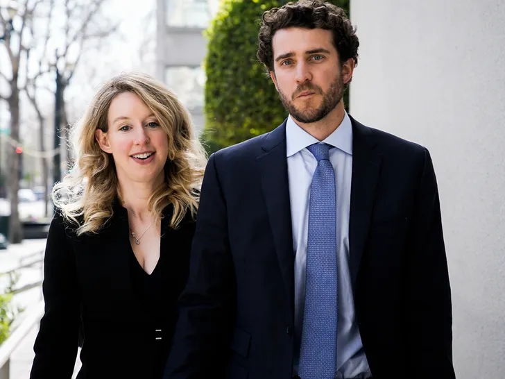 elizabeth holmes and billy evans getty