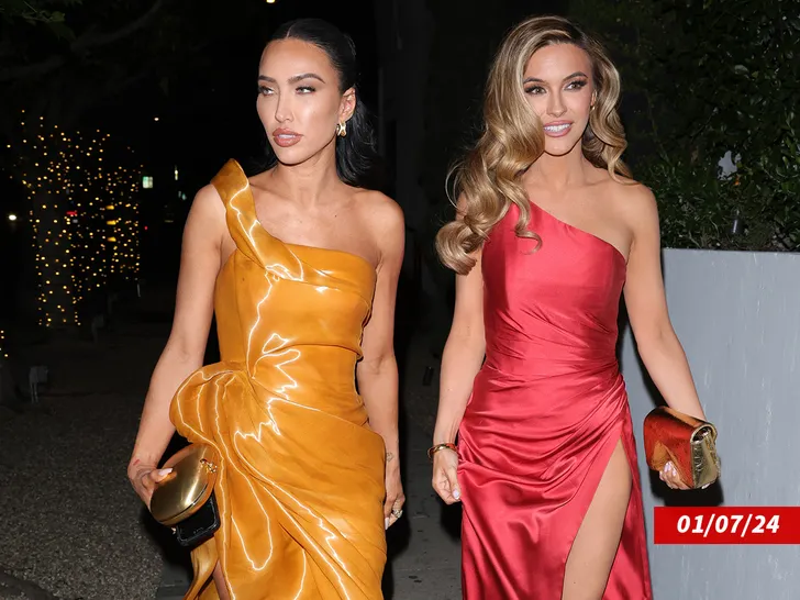 chrishell stause and bre tiesi getty sub