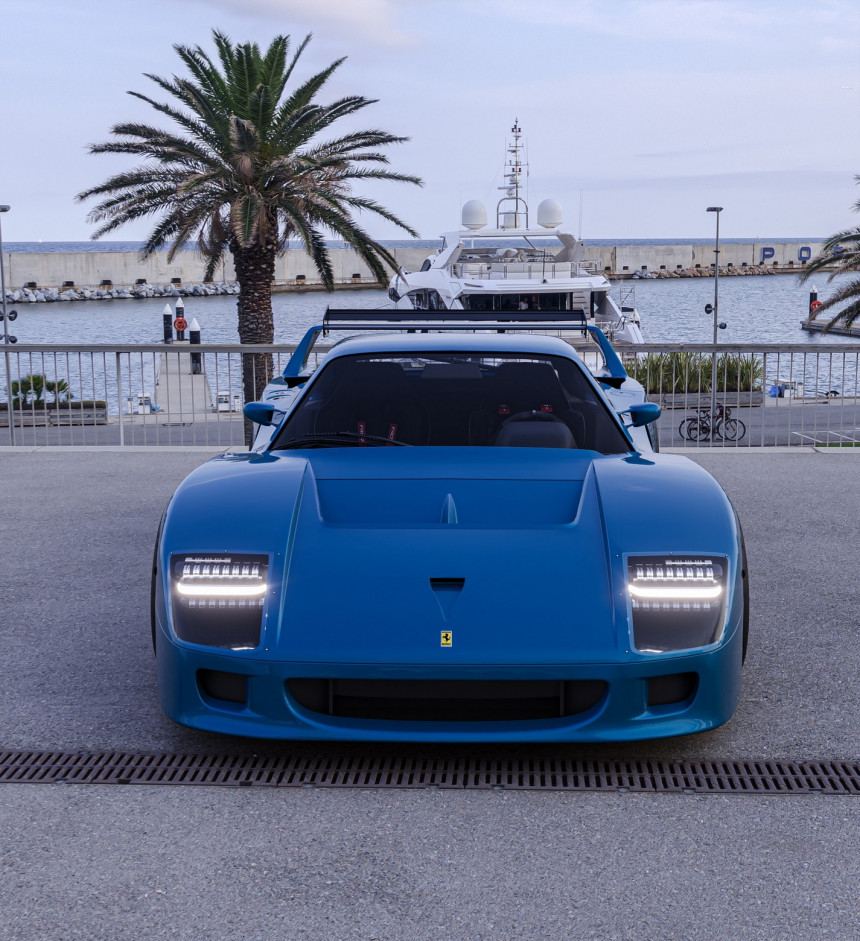 Ferrari F40 \- Rendering