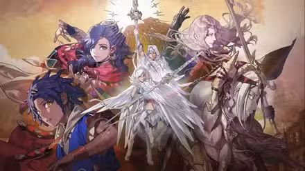 The cover art for Fire Emblem: Fortune's Weave
