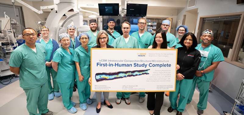 First-in-human study of dual-imaging catheter to assess heart attack risk, guide treatment