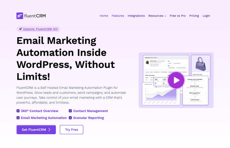 fluentcrm-homepage