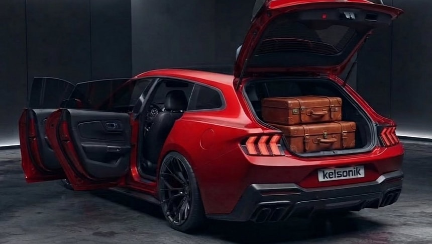 Ford Mustang Wagon - Rendering