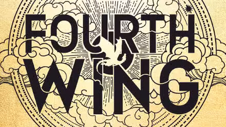 Fourth Wing book logo 