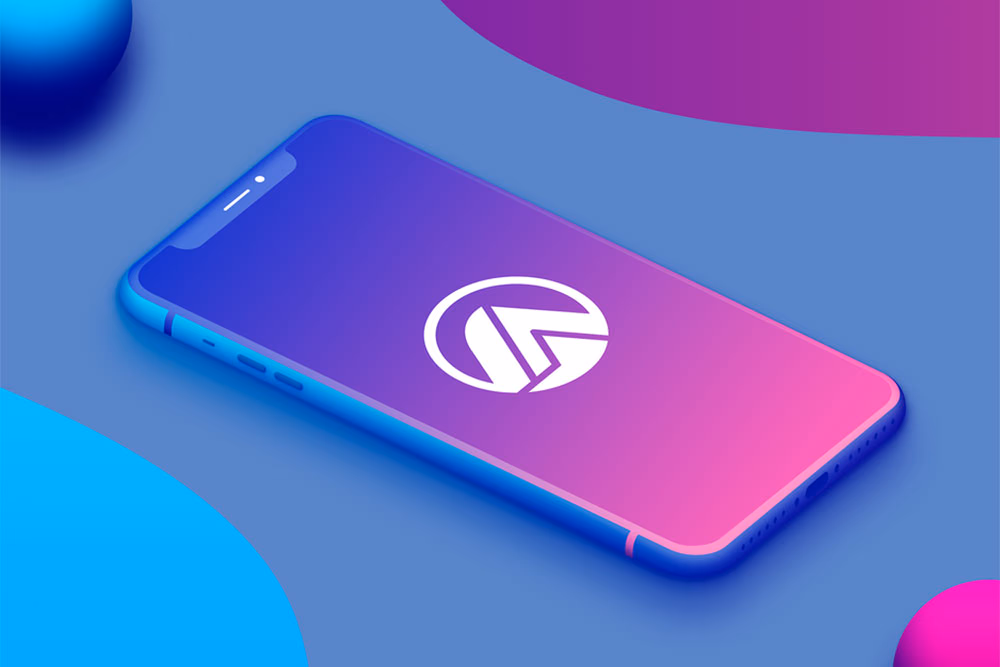 free iphone x mockup