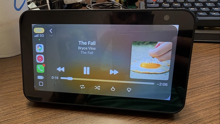 CarPlay on an old-school Amazon Echo CarPlay on an old-school Amazon Echo