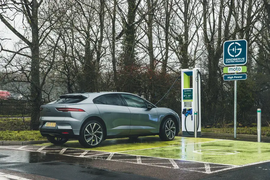 Jaguar i-Pace charging