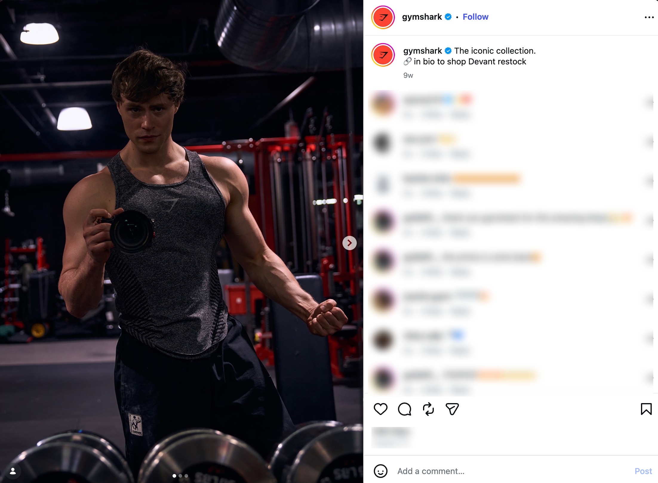 GymShark example