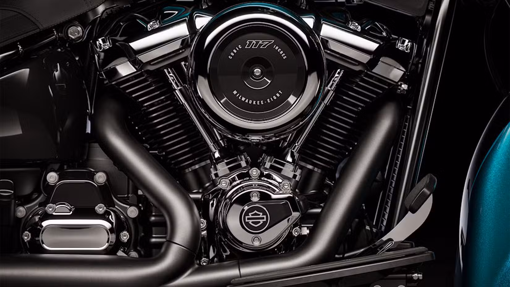 Engine Closeup of the Harley-Davidson Heritage Classic