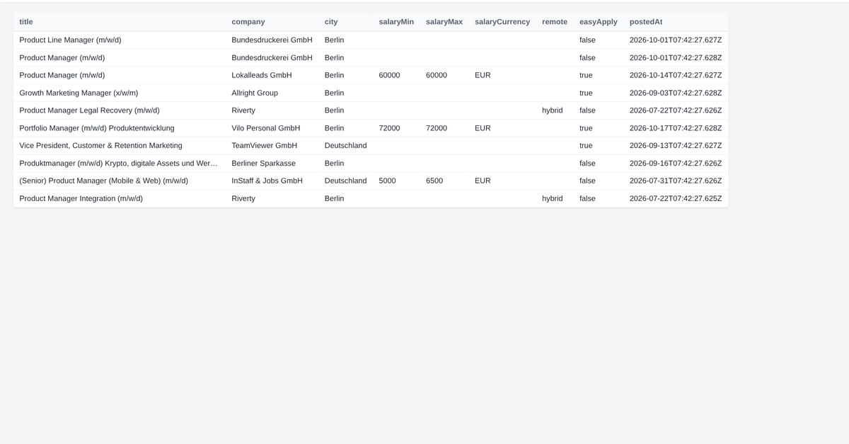 How to scrape Glassdoor jobs and salaries into Excel or Python (no login, no API key)