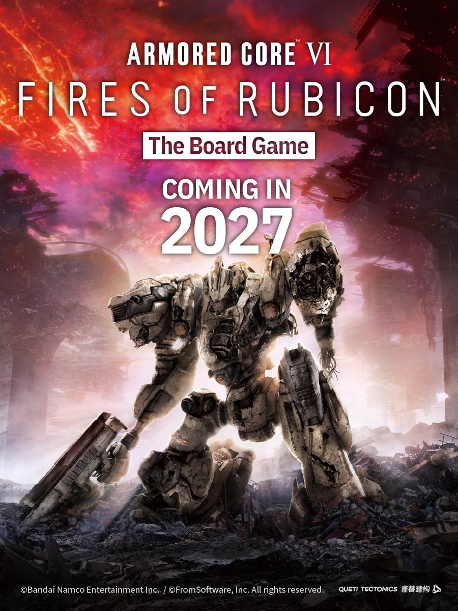 The next Armored Core 6: Fires of Rubicon tie-in will be a board game from the Ember: Obsidian Protocol creators.