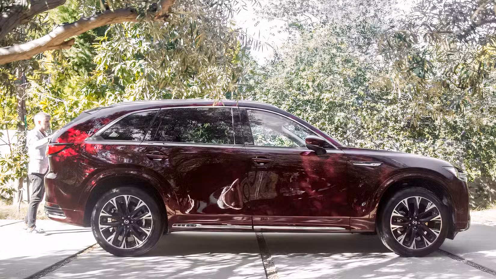 2026 Mazda CX-90 profile shot parked