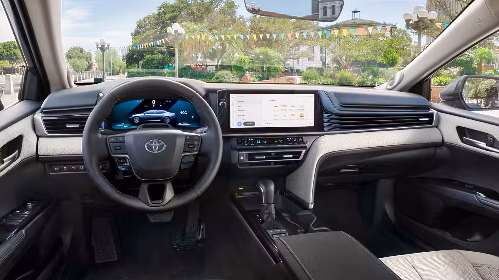 2026 Toyota Camry interior showing cabin
