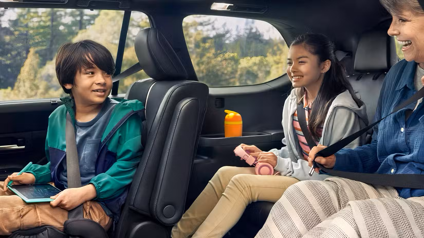 2026 Toyota Grand Highlander Hybrid second and third row seats