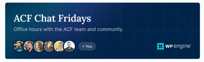 ACF Chat Fridays: WordPress 7.1, ACF Blocks v3, and editor customization