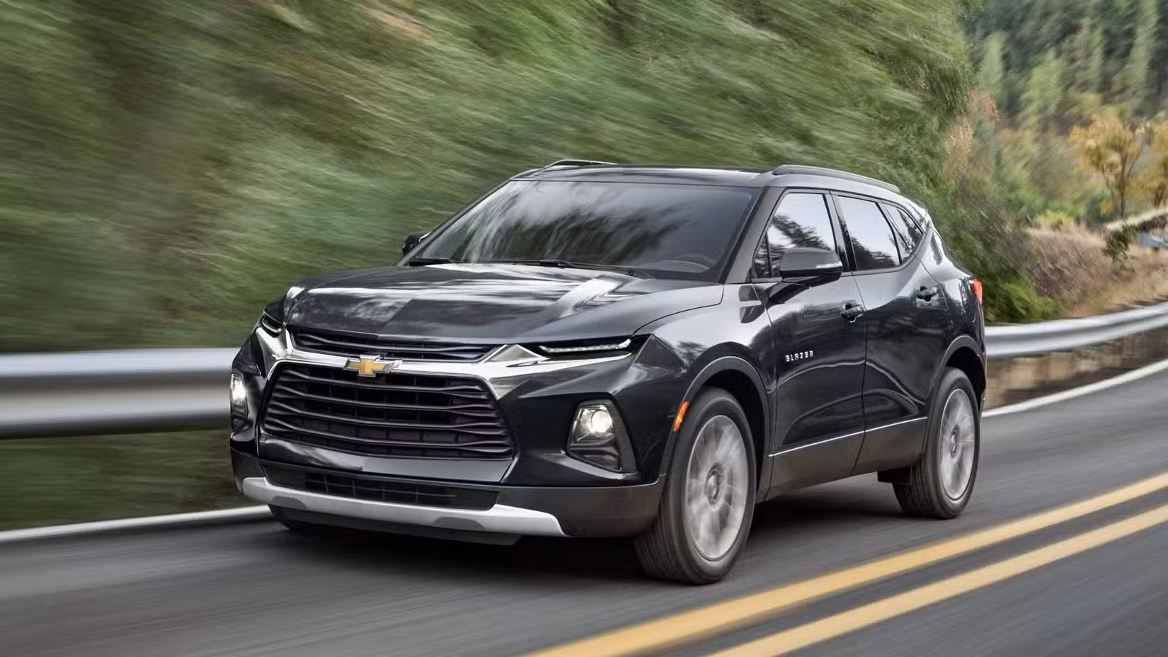 2026 Chevrolet Blazer front 3/4 action
