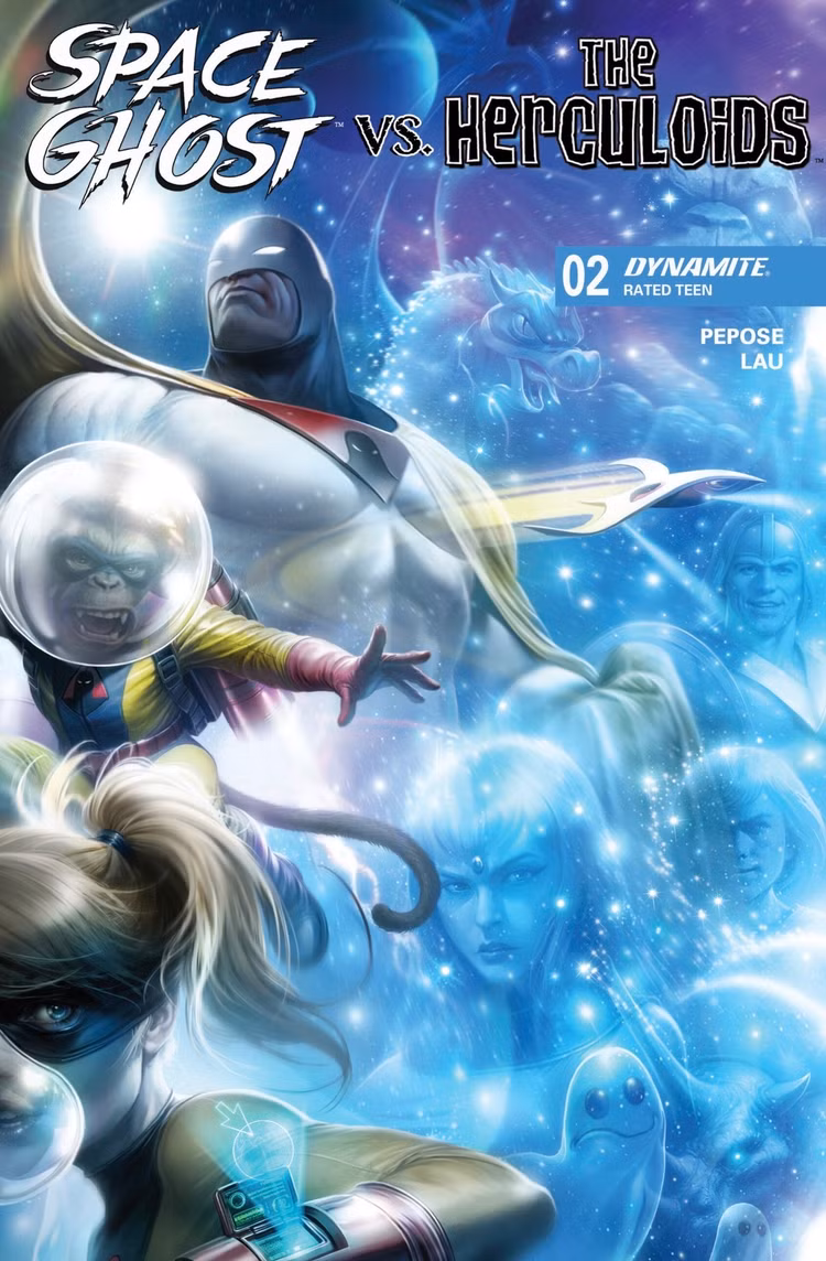 Space Ghost Vs The Herculoids No. 2, art by Francesco Mattina