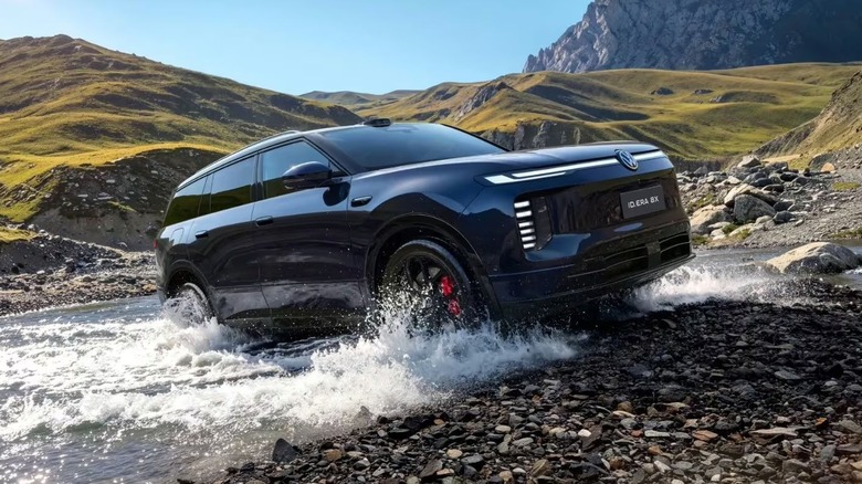 The VW ID. Era 8X off-roading