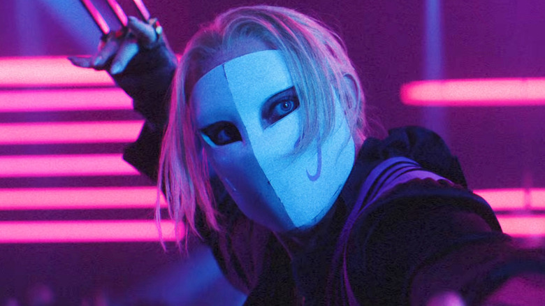 Orville Peck as Vega with his claws out ready to fight in Street Fighter (2026)