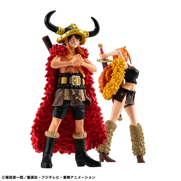 Wallstar One Piece Luffy and Nami Elbaph Blister Figures Appear in 2027 