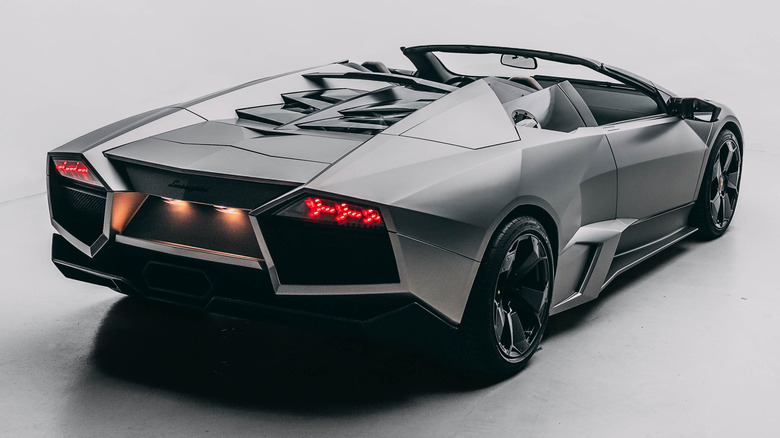 A rare Lamborghini Reventon Roadster at auction