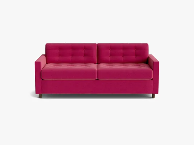 Image may contain: Couch, Furniture, Cushion, and Home Decor