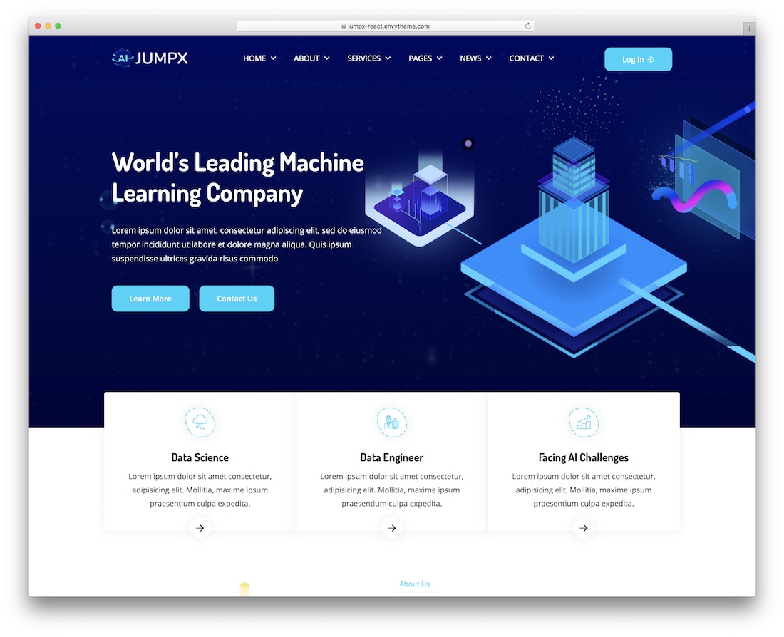 jumpx nextjs template