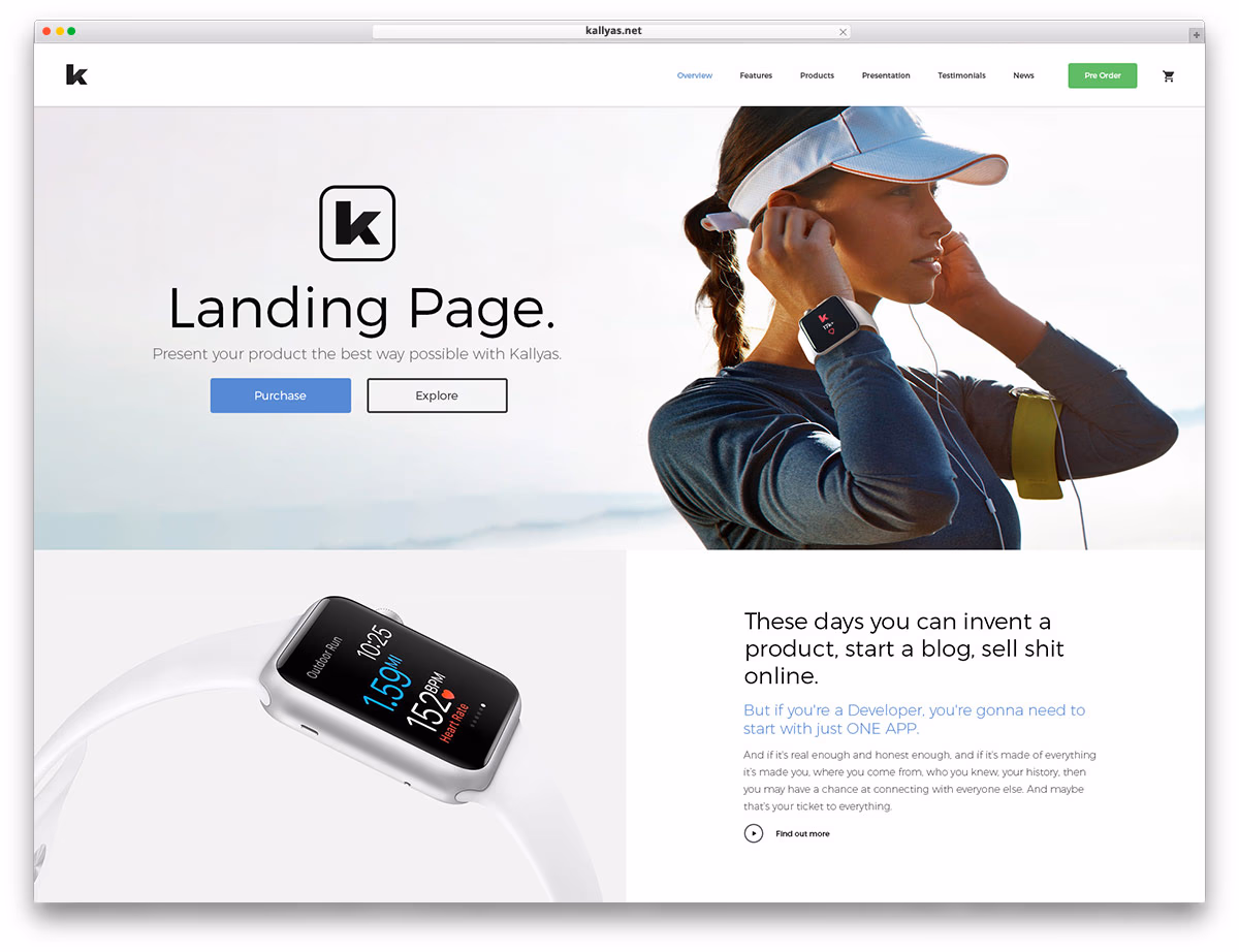 KALLYAS KALLYAS - Product Landing Page