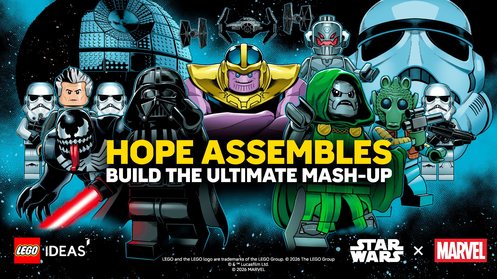 LEGO Launches the Mother of All Mash-Ups, Ideas Challenge Needs Star Wars Mixed with Marvel